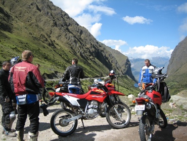 peru moto tours map